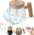 Rechargeable Self-Stirring Mug by Carjuvel - Effortless Mixing!