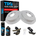 Rear Ceramic Brake Pad & Rotor Kit for 1999-2003 F-150 - G-Coated
