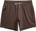 maamgic Mens Workout Shorts 5in Soft Stretch Running Gym Shorts