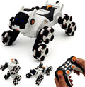 Tipmant Remote Control Stunt Car Robot Dog - 8WD Stunt RC for Kids