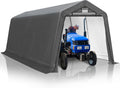 8ft x 14ft Heavy Duty Outdoor Storage Shelter for Bikes and More