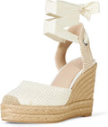 The Drop Zuki Wedge Espadrille Sandals - Resort-Ready 3in Heel