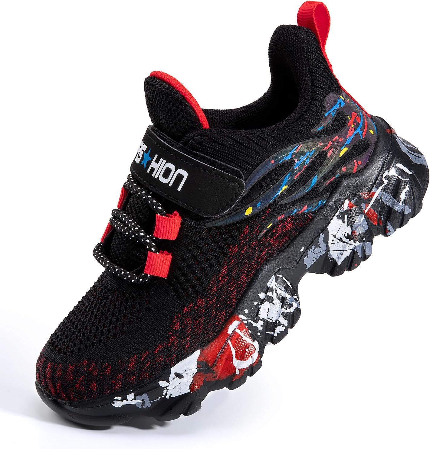 Kids Sneakers for Boys Girls Sports Tennis Lightweight Running Shoes