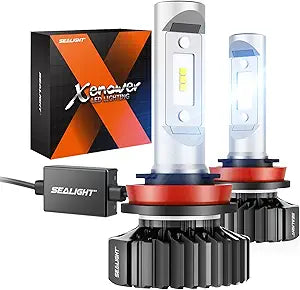 SEALIGHT H11 Light Bulbs - 22000 LM Super Bright Low Beam