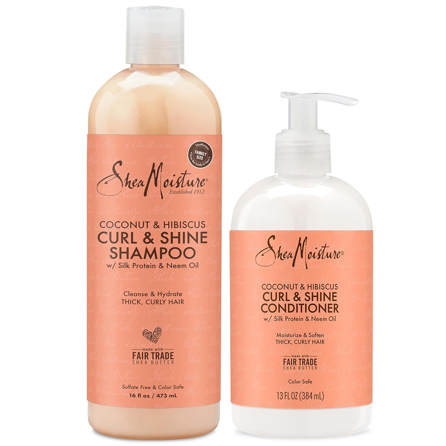 SheaMoisture Curl & Shine Coconut Duo