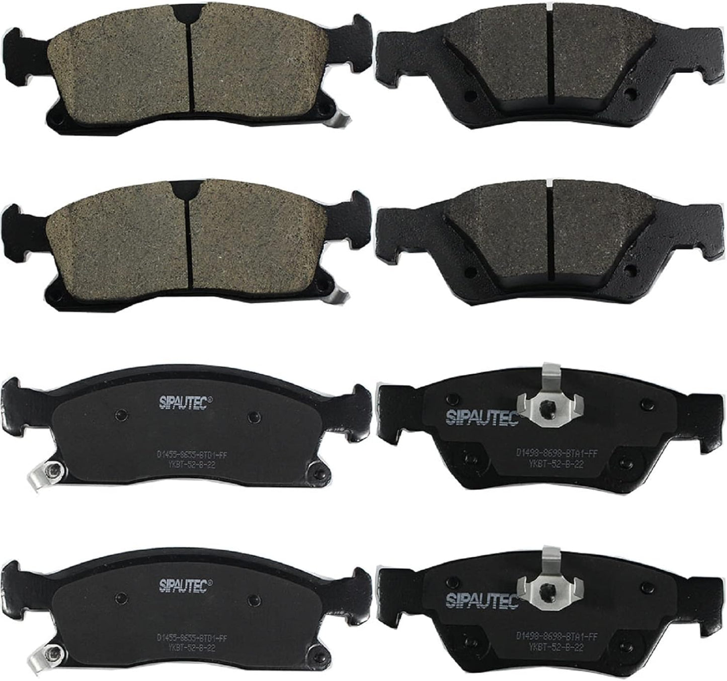 Carbon Fiber Ceramic Disc Brake Pads for Dodge Durango & Jeep