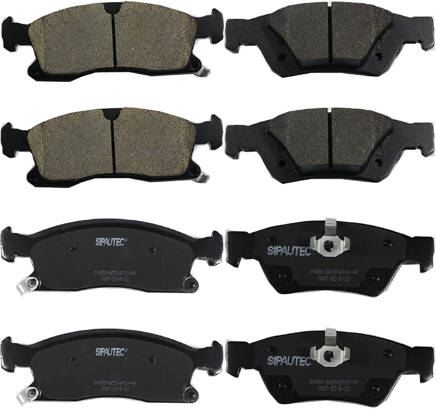 Carbon Fiber Ceramic Disc Brake Pads for Dodge Durango & Jeep