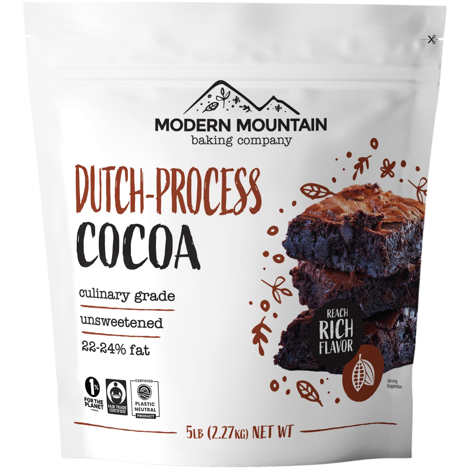 Dutch Processed Cocoa Powder for Rich Chocolate Flavor