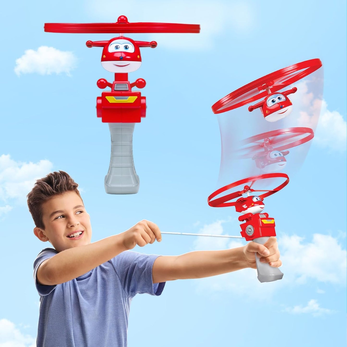 Outdoor Fun: Auldey Super Wings Disc Launcher Toy