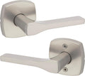 Satin Nickel Tripoli Lever Passage Door Handle - Microban Protection