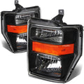 Auto Dynasty Headlights Assembly Compatible with 2008-2010 Ford Super