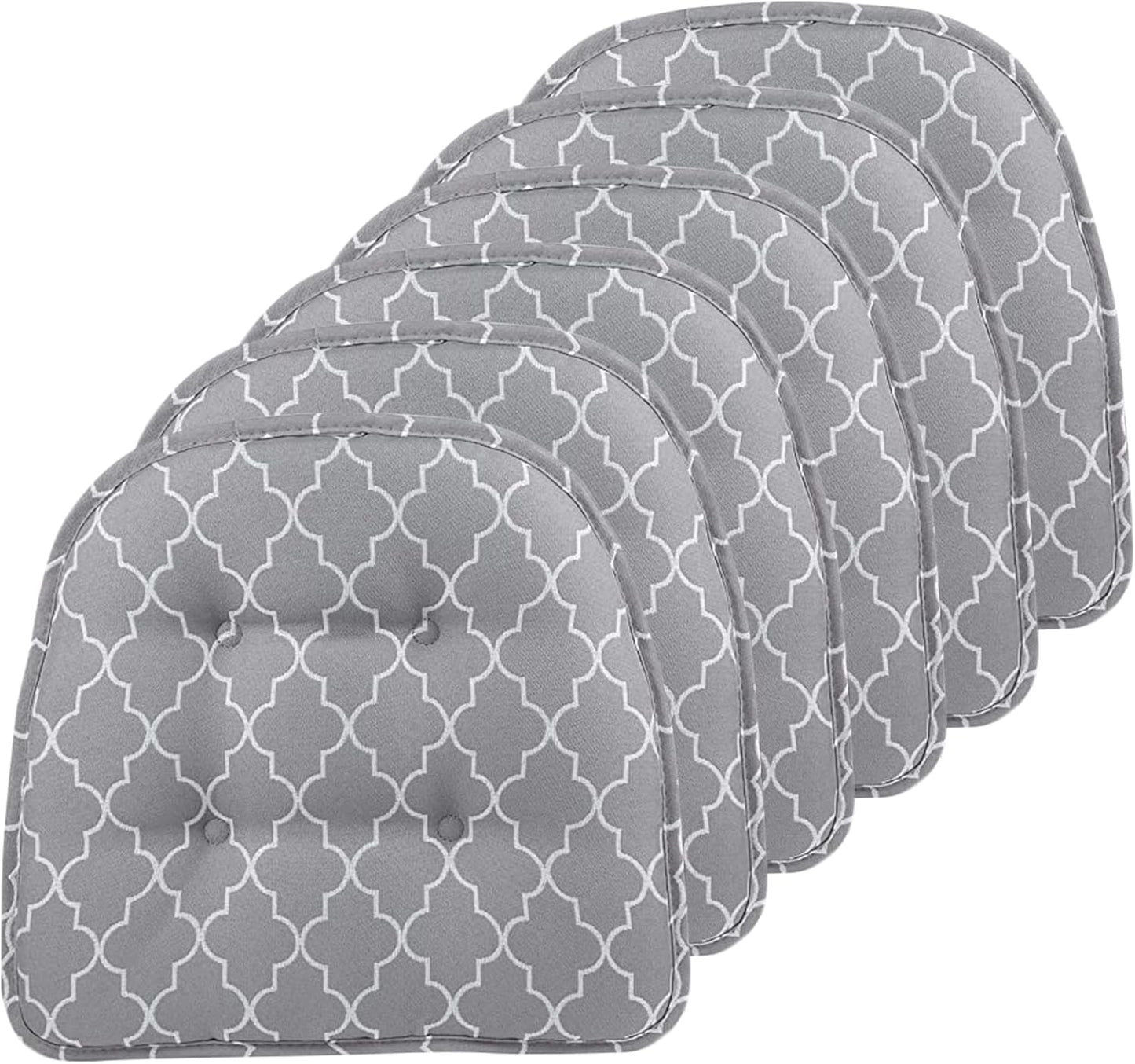 Klear Vu Omega Non-Slip Chair Cushions for Dining Room Use