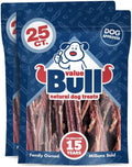 ValueBull Beef Jerky Gullet Sticks - Joint Support 6 in 50ct