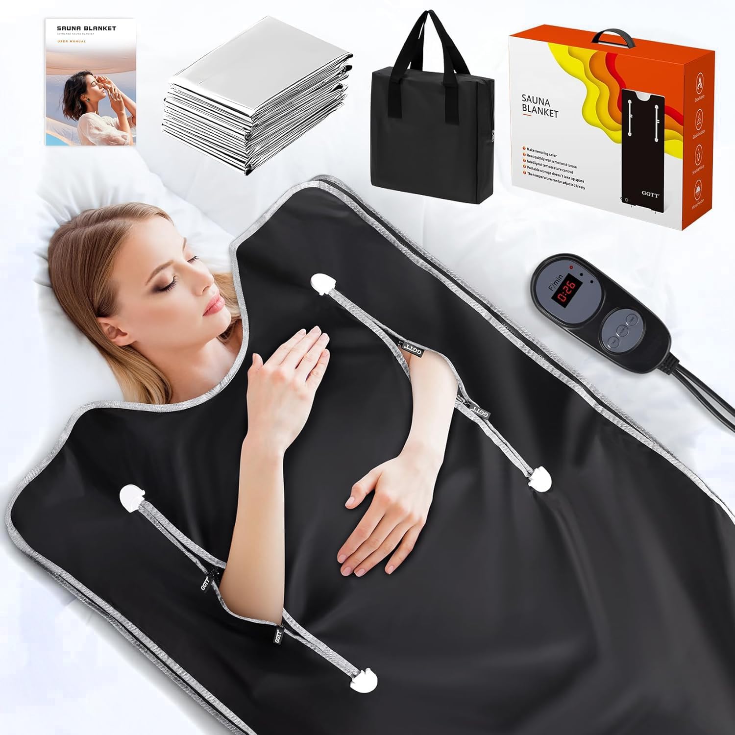 UMIXGENE Infrared Sauna Blanket - Portable Relaxation & Detox