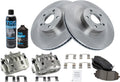 TRQ Front Brake Pad & Rotor Kit Compatible with 2004-2012 Subaru Kits