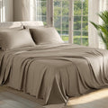 Shilucheng 100% Viscose from Bamboo Sheets Queen - Ultra Cooling