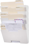 Wall File Holder Organizer 5-Tier Wall Mount Magazine Rack - Neat