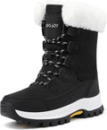 COOJOY Womens Waterproof Winter Snow Boots for Cold Weather