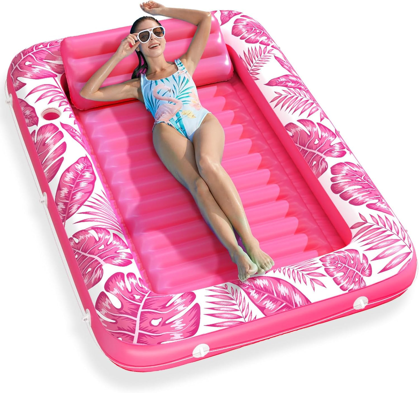 Inflatable Tanning Pool Lounger Float for Ultimate Relaxation