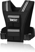 Adjustable Weighted Vest for Men and Women - 19lbs to 40lbs