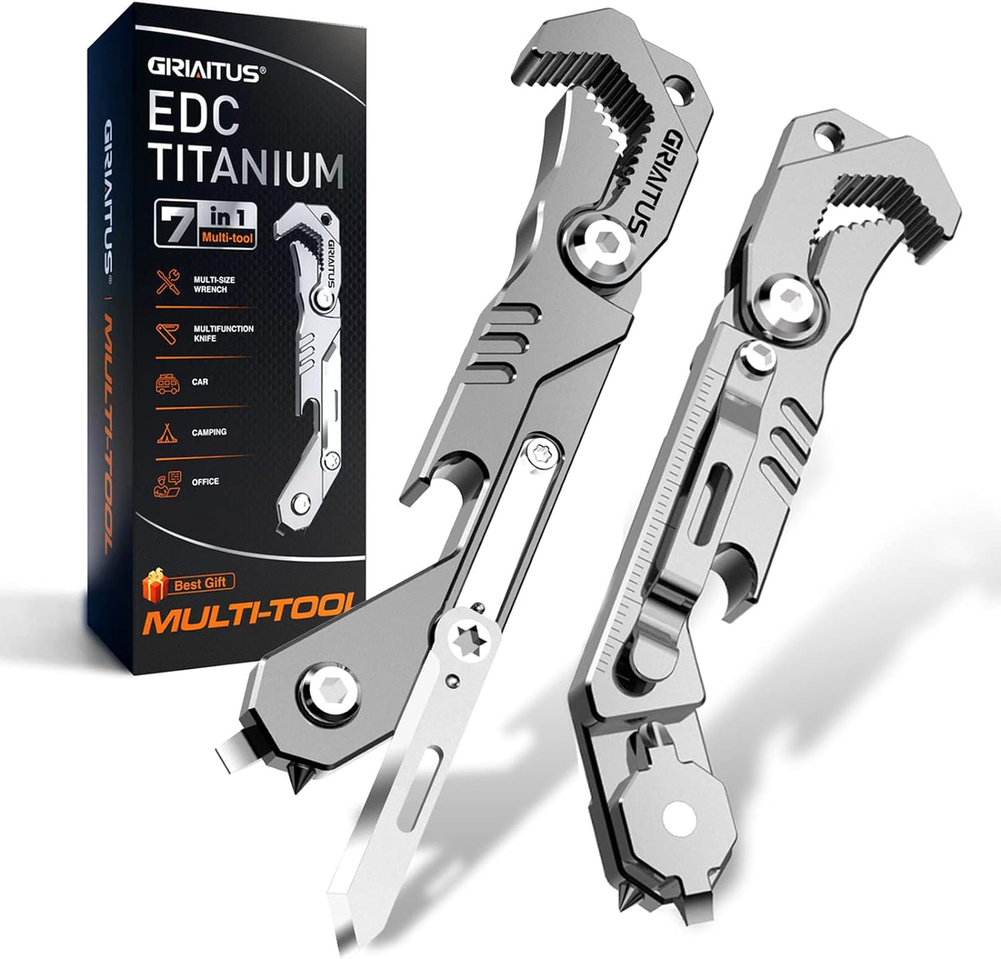 7-in-1 EDC Multitool - Ultimate Gift for Men
