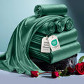 Satin Bed Sheets Full Size - Soft, Wrinkle-Free Luxury Set