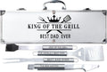 Bonsai Tree Christmas Dad Gifts BBQ Tool Set - Heavy Duty 4-Piece