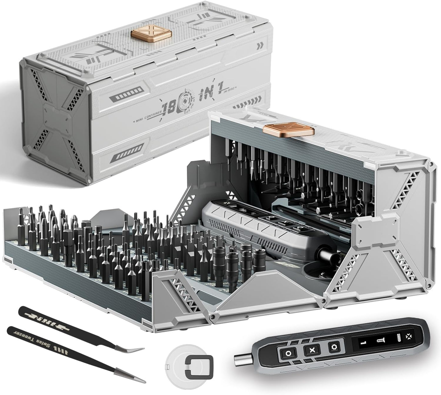 180 in 1 Electric Screwdriver Set for Precision Tasks