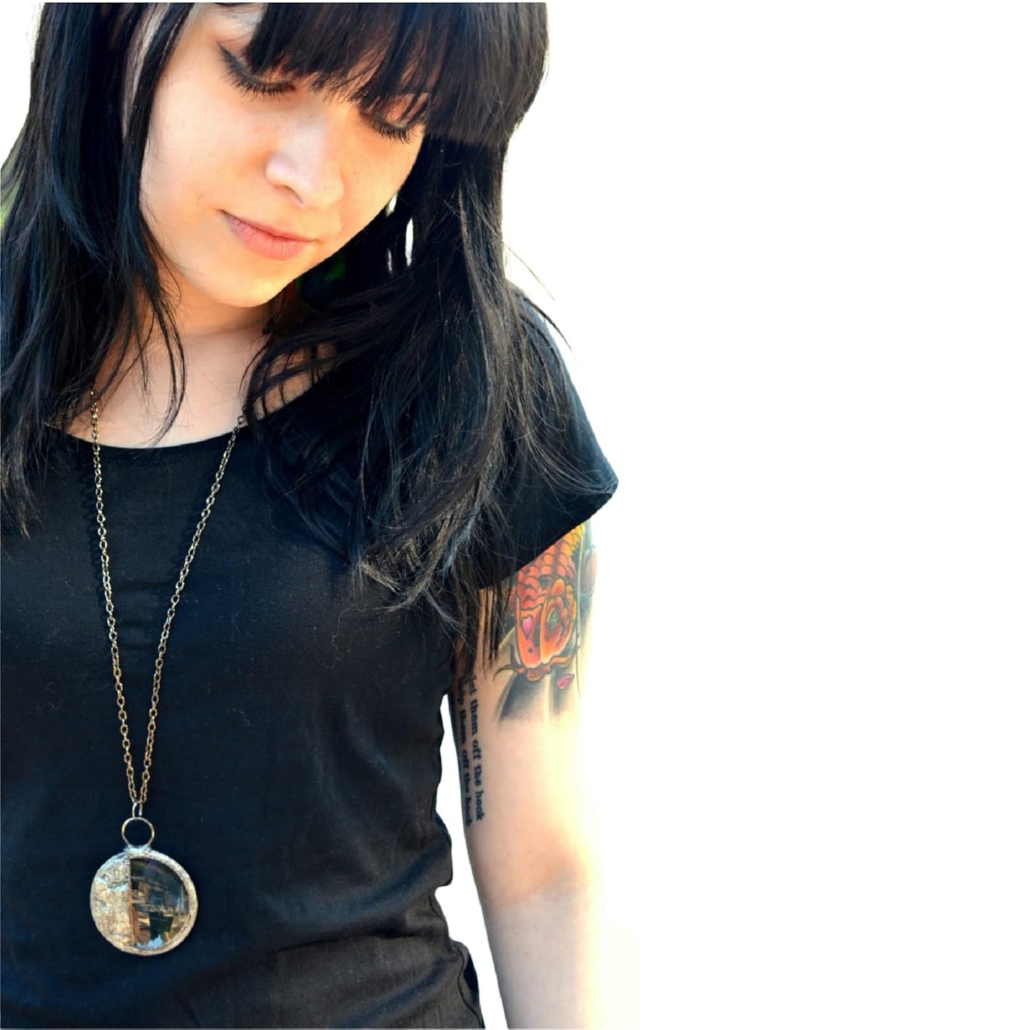 Magnifying Glass Necklace for Unique Unisex Jewelry Gifts