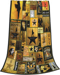 Musical Throw Blanket 60x50 - Ultra Soft Flannel Throw for Lounging