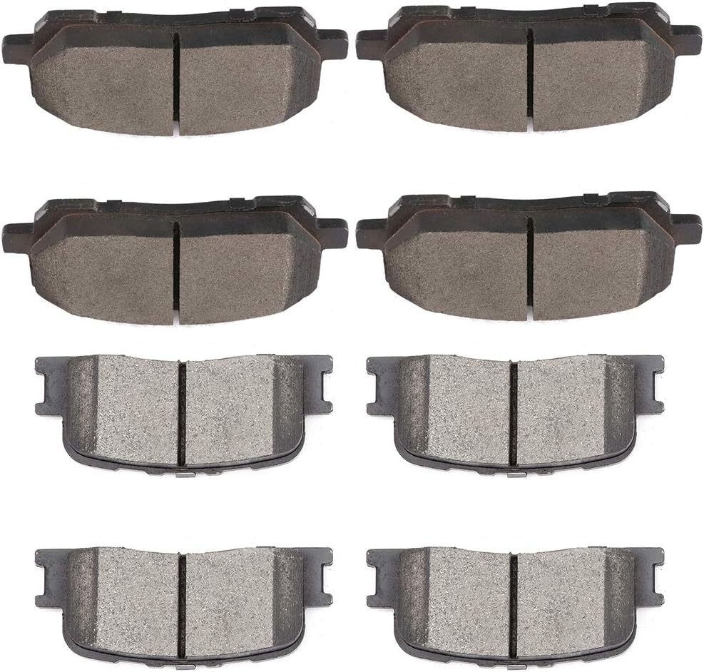 Highlander Brake Pads Kits for 2001-2003 Toyota Models - 8pcs