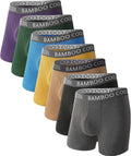 BAMBOO COOL Men's Ultra ComfortSoft Boxer Briefs (Style JKD3)