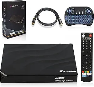 vSee Box V3 Pro 2024: Ultimate Streaming Experience with Voice Remote