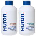 Huron Body Wash Scent Duo - Citrus Eucalyptus & Sandalwood Black
