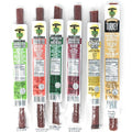 6 Flavor Variety Meat Sticks - Healthy Grass-Fed Beef, Turkey & Pork