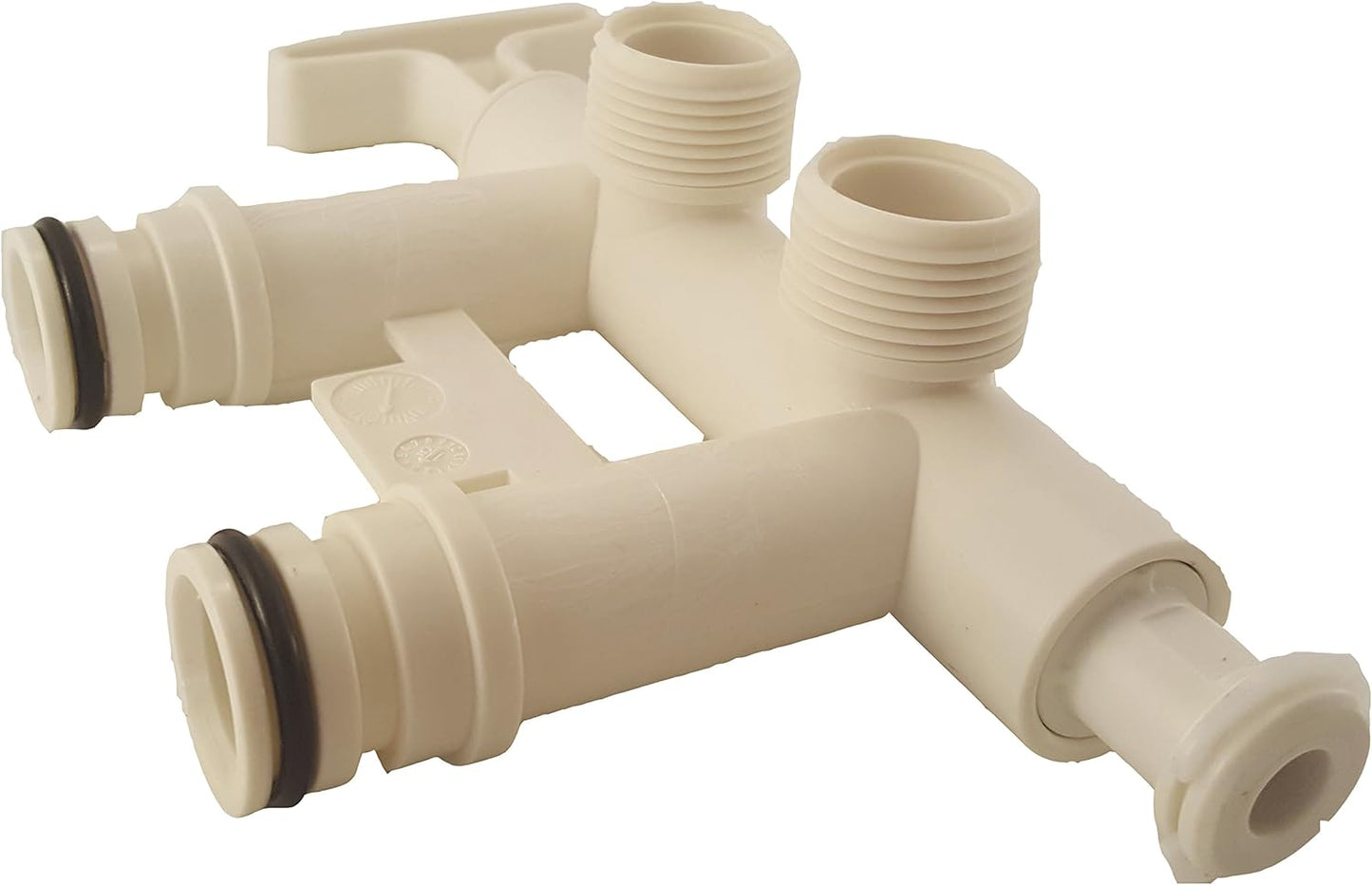 Water Softener Bypass Valve with Threaded Connections for Easy Use