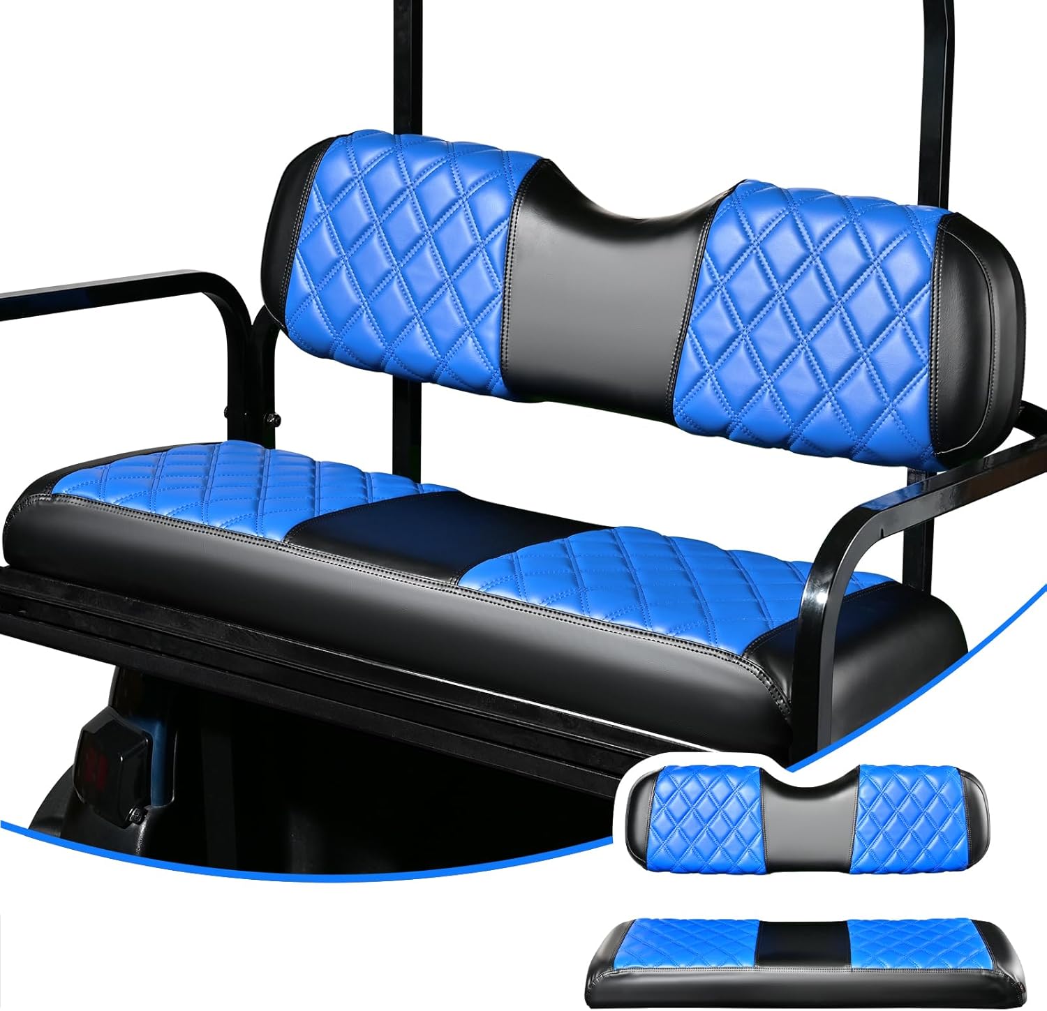 NOKINS Golf Cart Seat Covers for Club Car and EZGO Models