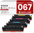 067 Toner Cartridge Set Replacement for Canon 067 - Reliable 4-Pack