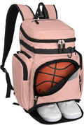 Basketball Backpack 32L Sports Bag with Ball & Shoe Compartment