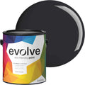 EVOLVE Paint & Primer Black Iron 1-Gallon - Low Odour, One-Coat