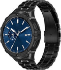 Stainless Steel Band with Case for Galaxy Watch 5 Pro 45mm for Men