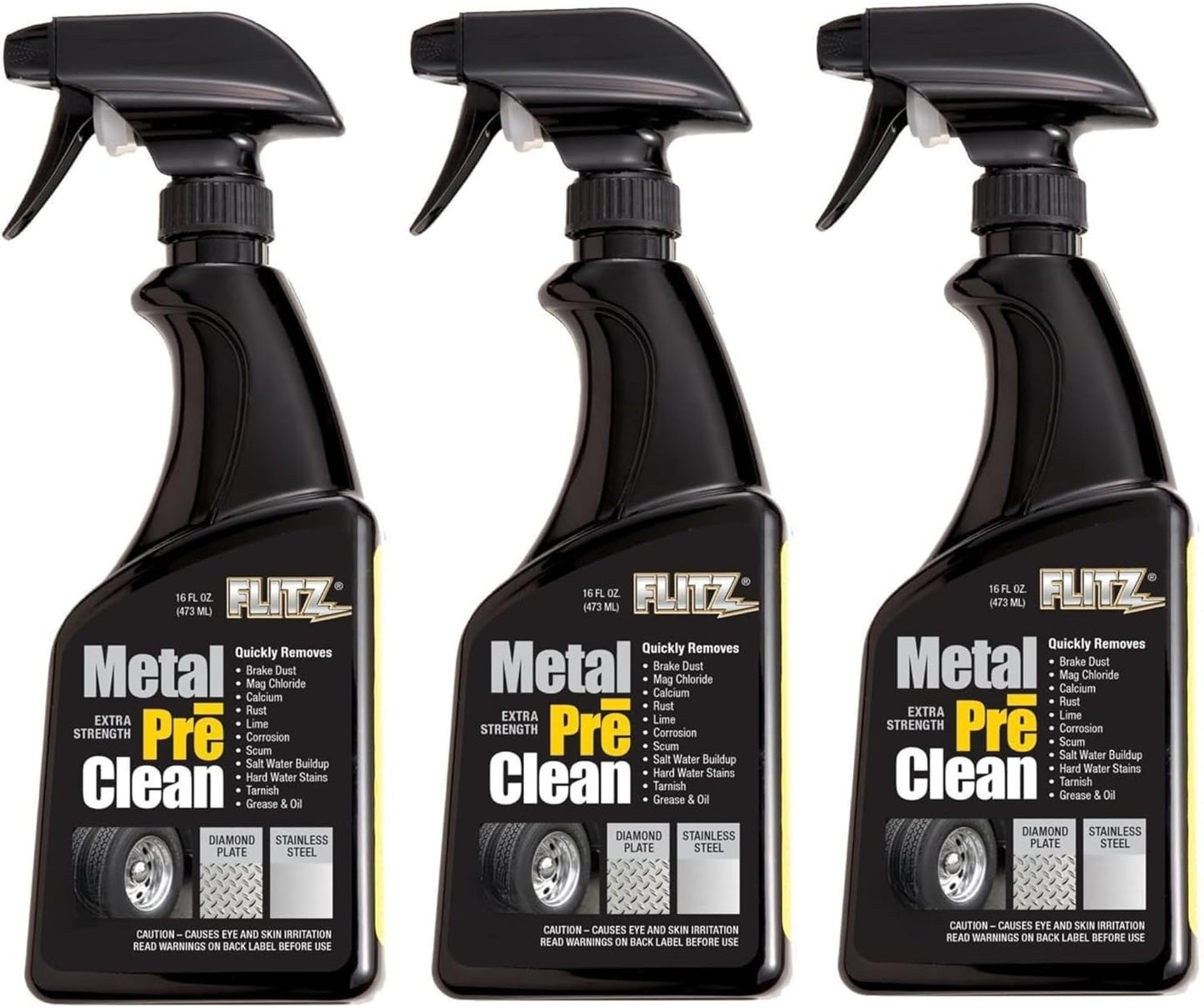 Flitz Metal Pre-Clean - Effective Stainless Steel Cleaner Spray