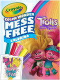 Mess-Free Trolls Coloring Set for Toddlers by Crayola