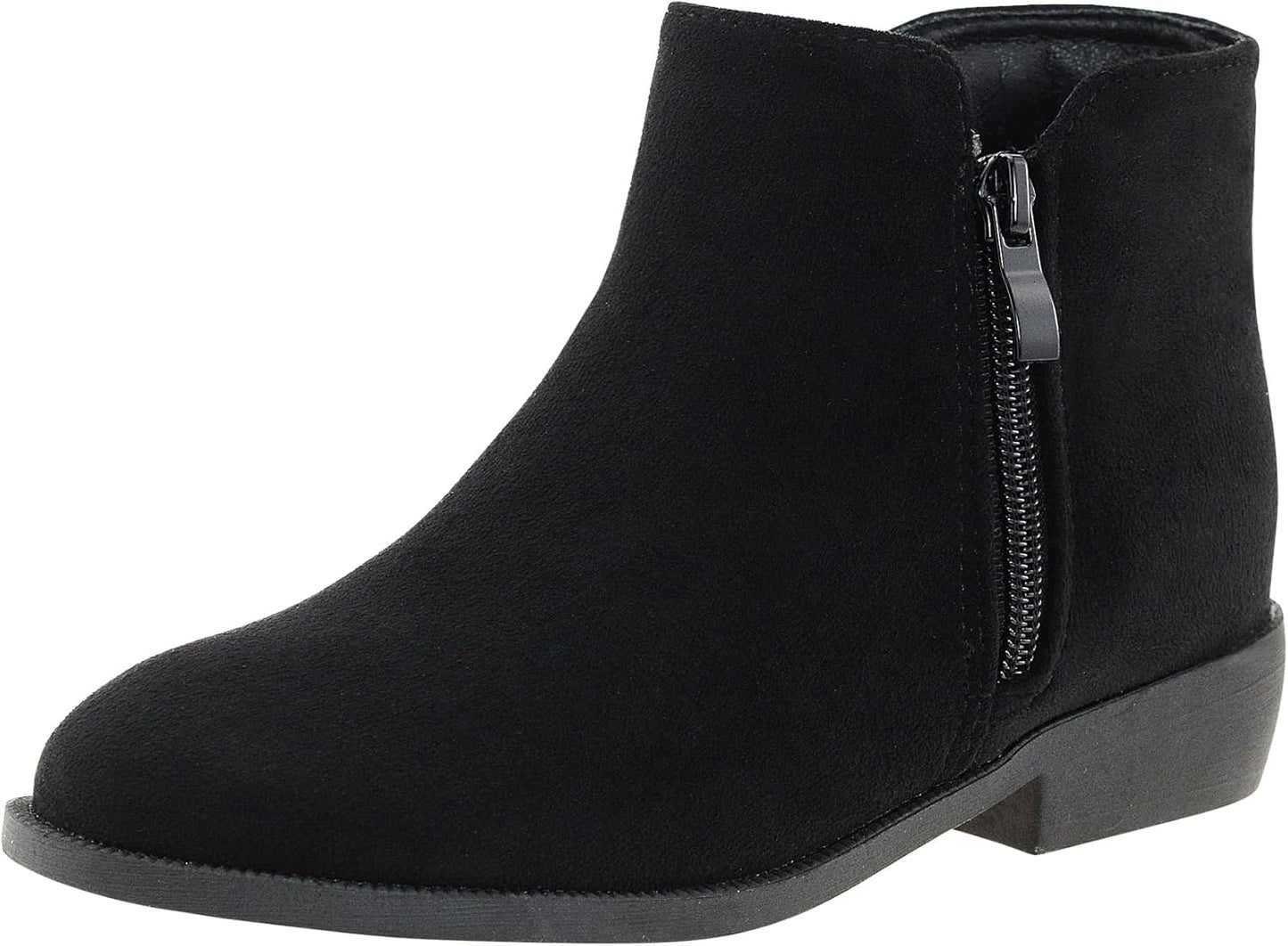 Stylish Girls Ankle Boots with Side Zipper for All Occasions