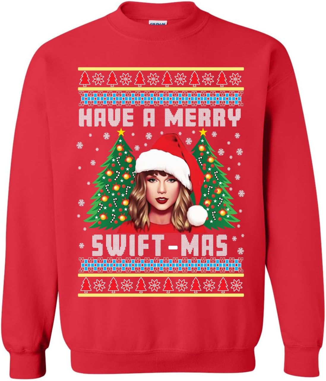 Swift-Mas Funny Ugly Christmas Sweatshirt