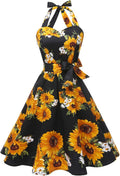 Classic 1950s Audrey Dress with Polka Dots for Women