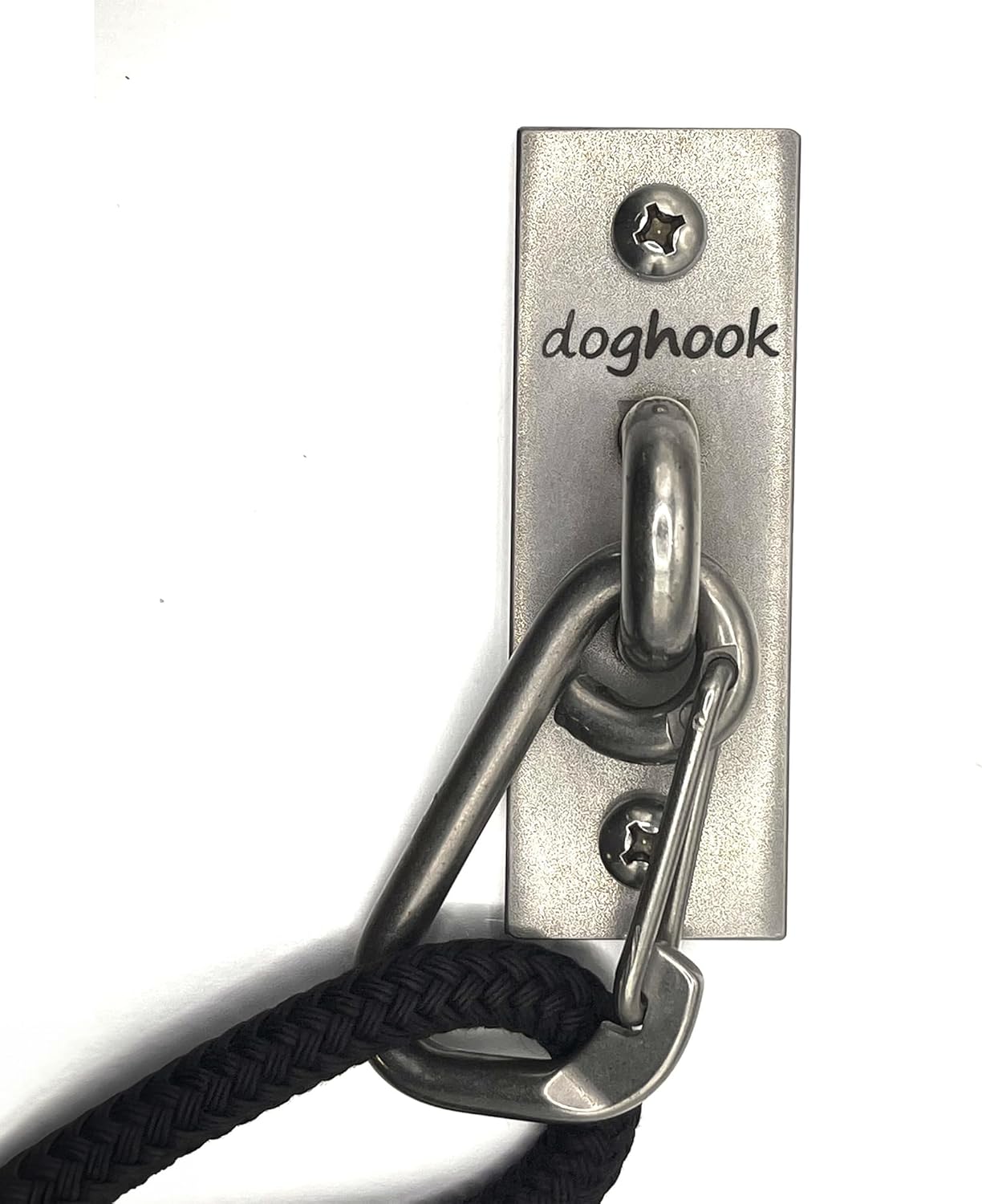 Canine Hitch Secure Dog Leash Parking Wall Hook for Safety
