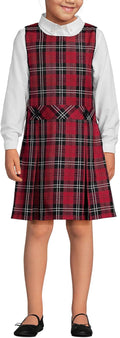 Lands' End Girls Uniform Plaid Jumper - Comfortable, Durable Fit