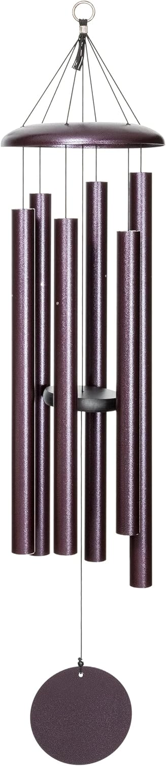 Corinthian Bells 44 inch Plum Wind Chime for Outdoor Decor