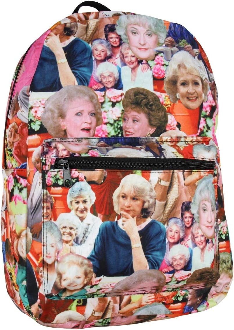 Golden Girls Backpack Photo Collage for Stylish School Days
